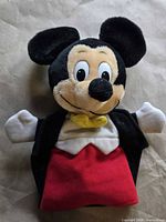 Front view showing complete puppet, colors, design
