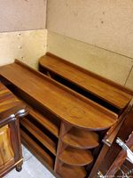 Both bookcases side by side showing overall structure
