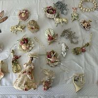 Full assortment overview on table