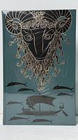 Front cover showing ram illustration and ship design