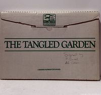 Front of original publisher mailer showing printed title and handwritten note about signatures
