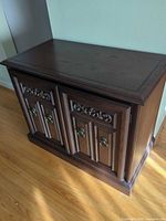 Full view of sideboard front and top