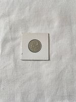 Obverse side of coin in flip