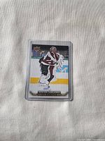 Front of the UD Canvas Semyon Varlamov card in sleeve
