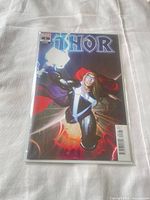 Front cover of Thor comic in bag