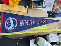 Full view of pennant showing graphics, color, and length measurement