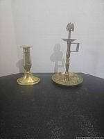 Both candlesticks side by side