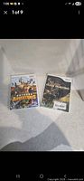 Front view of both Wii game cases