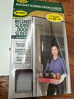 Retail box front showing brand, product, fit information