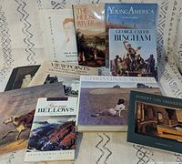 All ten books laid out to show covers and subjects