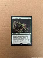 Front view of Inexorable Blob card