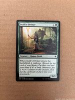 Front of Ixalli's Diviner card showing artwork, text, set code 192/279