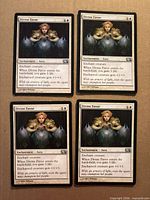 Overview of four Divine Favor cards