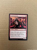 Front view showing title Insolent Neonate, artwork, mana cost and condition
