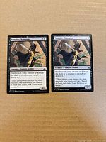 Front view of both Vampire Champion cards