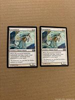 Both Auramancer cards front view