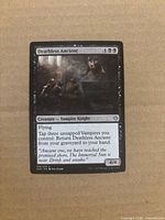 Front of Deathless Ancient card showing title, mana cost, text, power/toughness