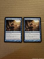 Both Fate Foretold cards side by side front view