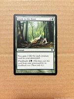 Front of Gnaw to the Bone card showing artwork, mana cost, text box