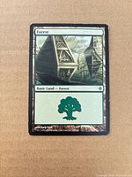 Card front showing Forest artwork and set symbol