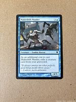 Front of Makeshift Mauler card showing artwork, title, mana cost, type line, rules text and power/toughness