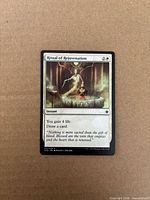 Front of Ritual of Rejuvenation card showing artwork and text