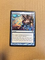 Front of Vanishment card showing artwork, mana cost and text