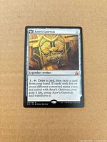 Front face showing Azor's Gateway card text and artwork