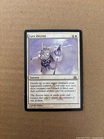 Front of Lyev Decree card showing artwork, mana cost, text box