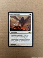 Front of Path of Bravery card