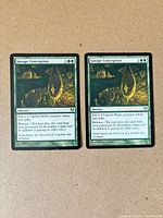 Front view of both Savage Conception cards