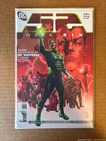 Front cover of 52 Week Six comic in protective sleeve