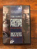 Front cover of Captain Phillips DVD case