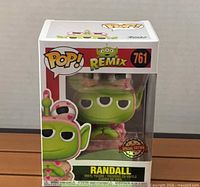 Front view of boxed Funko Pop Randall Alien Remix #761 Special Edition