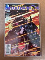 Front view of bagged and boarded comic The New 52: Futures End #35
