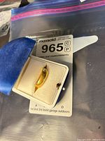 Ring in presentation box showing overall appearance