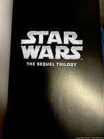 Title page of Star Wars: The Sequel Trilogy graphic novel