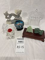 Group shot of all items in lot