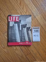 Front cover showing Life masthead, date, price 10 cents