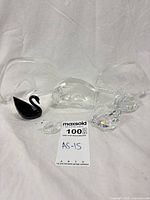 Group shot of all six swan-themed items