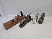 All four hand planes lined up