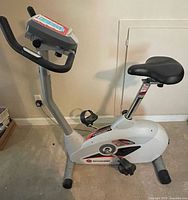Full view of Schwinn 140 upright exercise bike