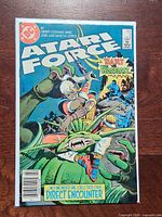 Front cover of Atari Force #2 bagged in protective sleeve