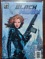 Front cover showing title, character art, Marvel MK logo, bag and board
