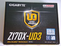 Retail box front showing model and series