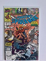 Front view of The Amazing Spider-Man #331 in bag with full cover visible