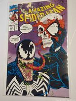 Front cover of The Amazing Spider-Man #347 in bag