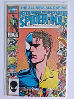 Front cover of The Spectacular Spider-Man #120 in bag