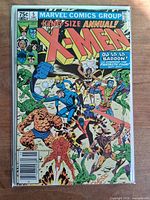 Front cover of X-Men King-Size Annual #5 showing full artwork and title