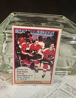 Front view of O-Pee-Chee card in sleeve and case